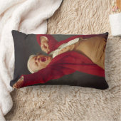 あくびする男（自画像） (Joseph Ducreux) ランバークッション (ブランケット)