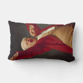 あくびする男（自画像） (Joseph Ducreux) ランバークッション (裏面)