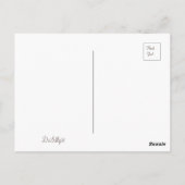 あくびはがき ポストカード (裏面)