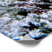 あくびをするヒョウ・モレー ポスター (角)