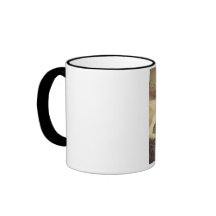 あくびをする犬のマグ