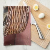 あくびをする猫のキッチンタオル キッチンタオル (四つ折り)