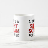 あくびコーヒー悲鳴面白いマグカップ コーヒーマグカップ (中央)