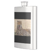 あくびチーター フラスク (左)