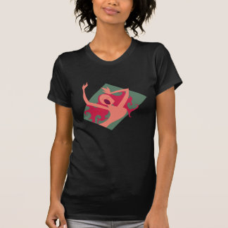 あくび少女 Tシャツ