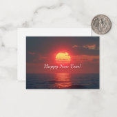 あけましておめでとうございます ノートカード (正面/裏面インサイチュ)