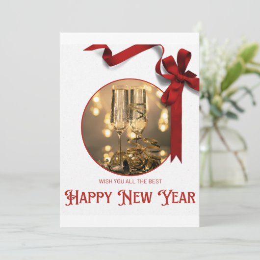 あけましておめでとうございます 招待状 (スタンド正面)