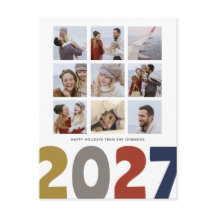 あけましておめでとうございます | 2018 | 9枚の写真 | ポストカード