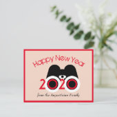 あけましておめでとうございます！2020 ビジョン オーダーメイド シーズン ポストカード (スタンド正面)