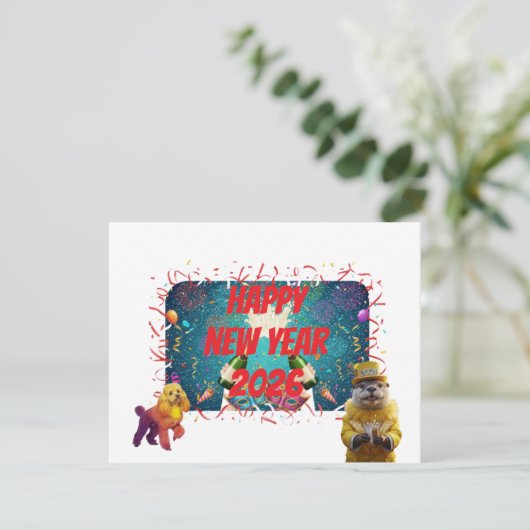 あけましておめでとうｗ シーズンカード (スタンド正面)