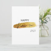 あけましておめでとう2025年賀状です シーズンカード (スタンド正面)