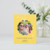 あけましておめでとう2025 家族への年始のご挨 シーズンカード (スタンド正面)