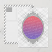 あけましておめでとう（あなたの写真を入れてください） シーズンポストカード (正面/裏面)