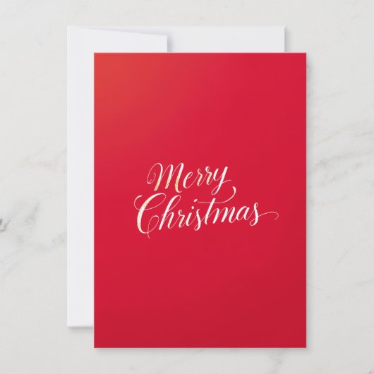 あけましておめでとう　クリスマス　ホリデーシーズン シーズンカード (正面)