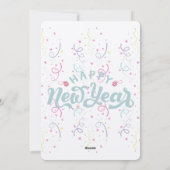 あけましておめでとう シーズンカード (裏面)