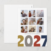 あけましておめでとう | 2018 | 9枚の写真 | ポストカード (正面/裏面)