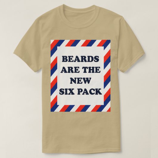 あごは新しい6パック3 Tシャツ (デザイン正面)