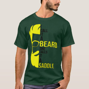 あごひげってサドルの贈り物と呼んでいおもしろいる Tシャツ