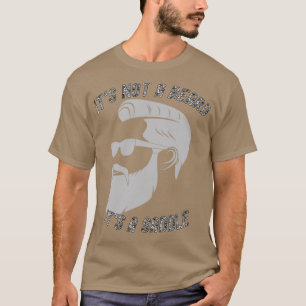 あごひげではないサドル滑稽なデザイン1 Tシャツ