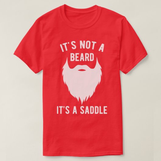あごひげではなくサドル11 Tシャツ (デザイン正面)