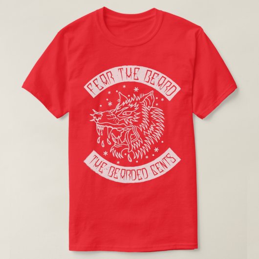 あごひげを恐れる61 Tシャツ (デザイン正面)