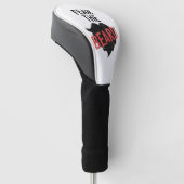 あごひげを恐れる ゴルフヘッドカバー (アングル)