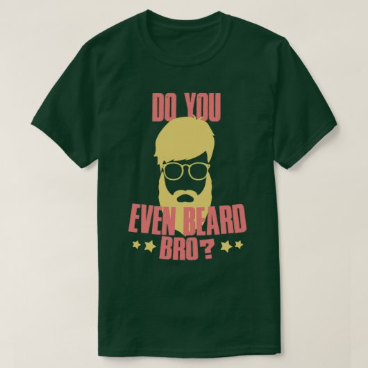 あごひげ仲間2 Tシャツ (デザイン正面)