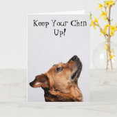 あご保さんグリーティングカード カード (黄色い花)