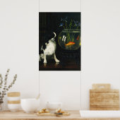 あご日本のと金魚、ヴィンテージアート ポスター (キッチン)