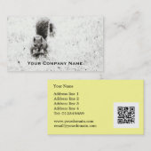 あさるリスのカスタムな名刺 名刺 (正面/裏面)