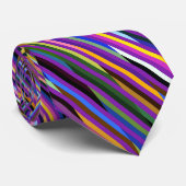 あざ数々のけ色のストライプネックタイ ネクタイ (ロール)