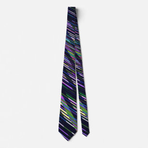 あざ数々のけ色のストライプ人 ネクタイ