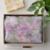 あじさいとバラ-ヴィンテージブーケ油 薄葉紙 (ギフト)