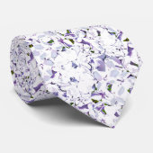 あじさいの水色の花束。 ネクタイ (ロール)