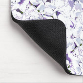 あじさいの水色の花束。 マウスパッド (コーナー)