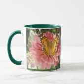 あじさいの蝶 マグカップ (左)