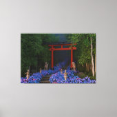 あじさいの階段 キャンバスプリント (正面)