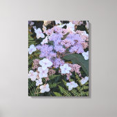 あじさいアスペラフラワーズフローラ キャンバスプリント (正面)
