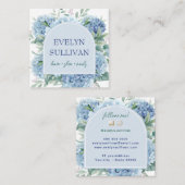 あじさいアーチ名刺 スクエア名刺 (正面/裏面)