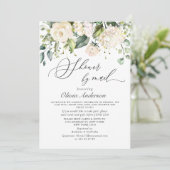 あじさいエレガントバラブライダルシャワーバイメール 招待状 (スタンド正面)