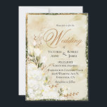 あじさいエレガント色の白金ゴールド緑フローラ結婚' 招待状<br><div class="desc">金ゴールドエレガントと緑のグリッター要素を含む白い水彩のあじさみ。   アンティークの濃淡は白、アイボリーは混ざった緑。 の色の選択に対しては、中立的な招待結婚です。カラーテーマをクリームのシェードとアンティークの白を混ぜ合わせて、の外観をエレガントヴィンテージにします。 深いの野菜は特に白とクリームの花とアクセントピースで豊かに見える。 背景はクリーム動揺しての水色で、緑とヌードが混ざってい与えるこの招待状は、田舎カジュアルな感じエレガントだ。</div>