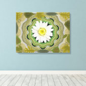 あじさいキャンバス印刷 キャンバスプリント (インサイチュ (ウッドフロア))