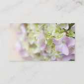 あじさいクローズアップお母さん 名刺 (裏面)