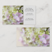 あじさいクローズアップお母さん 名刺 (正面/裏面)