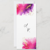 あじさいサンキューカードメモ シーズンカード (裏面)