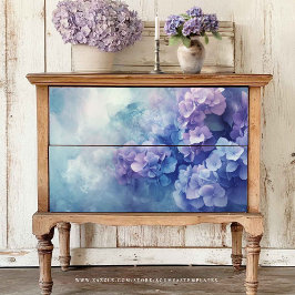 あじさいティッシュペーパーデクページ 薄葉紙