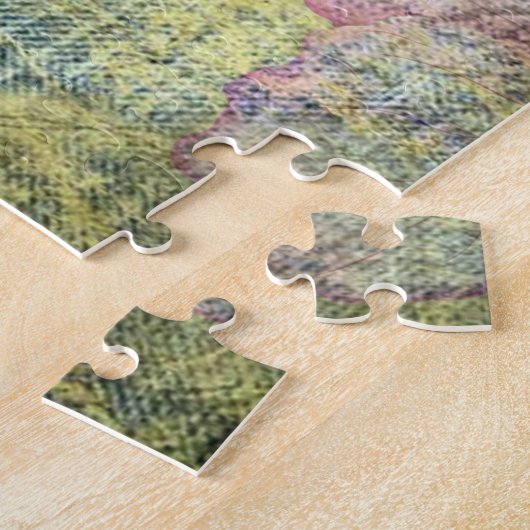 あじさいドラゴンフライポストマークエフエメラ ジグソーパズル (側面)