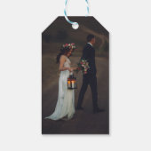 あじさいバラピンクウォーターカラーフローラ ギフトタグ (裏面)