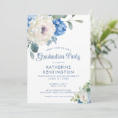 あじさいバラフローラ卒業パーティー 招待状 (スタンド正面)