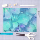 あじさいパターン2 薄葉紙 (クラフト)